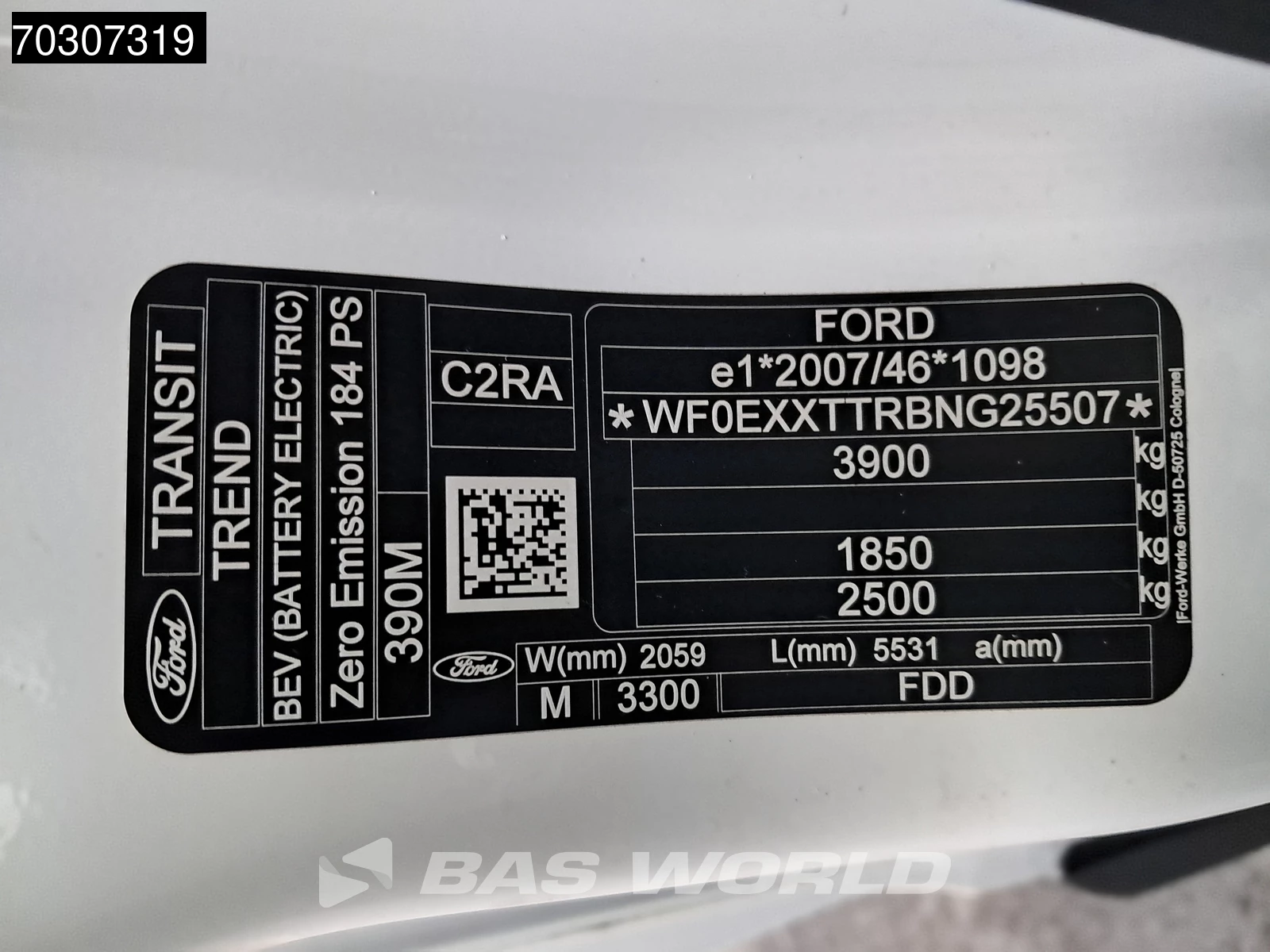 Hoofdafbeelding Ford E-Transit