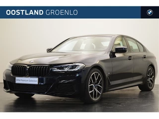 Hoofdafbeelding BMW 5 Serie BMW 5 Serie 530i High Executive M Sport Automaat / Trekhaak / Laserlight / Parking Assistant / Comfortstoelen / Head-Up / Live Cockpit Professional
