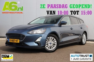 Ford Focus Wagon 1.0 EcoBoost Hybrid Titanium X Business Trekhaak Navigatie Achteruitrijcamera Winter Pakket Stuur & Stoelverwarming Carplay Android Cruise Control