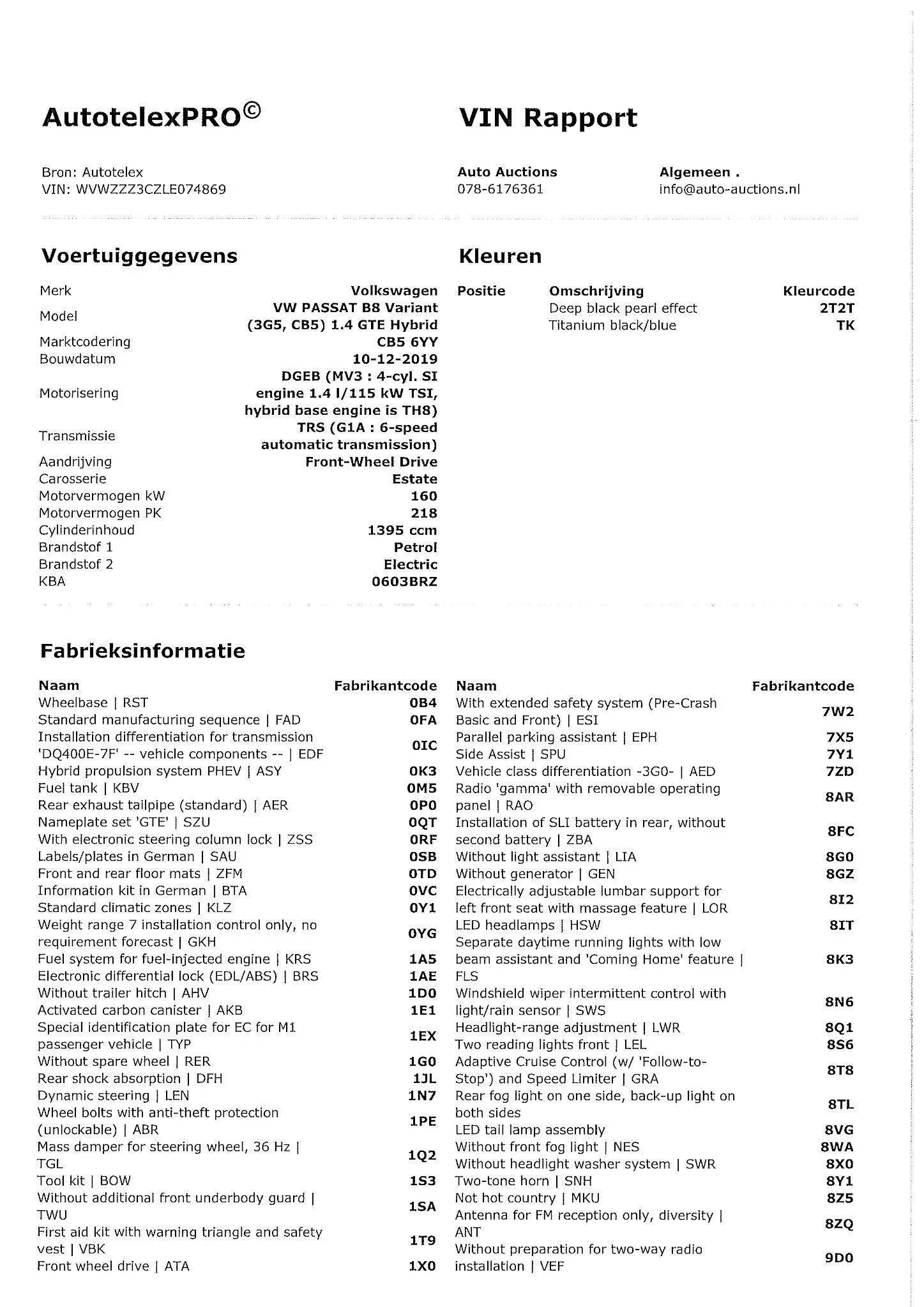 Hoofdafbeelding Volkswagen Passat