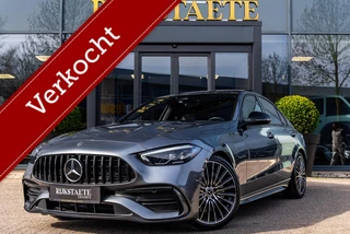 Mercedes C-klasse C200 AMG|BURMESTER|PANO|CAM|SFEERV|ACC