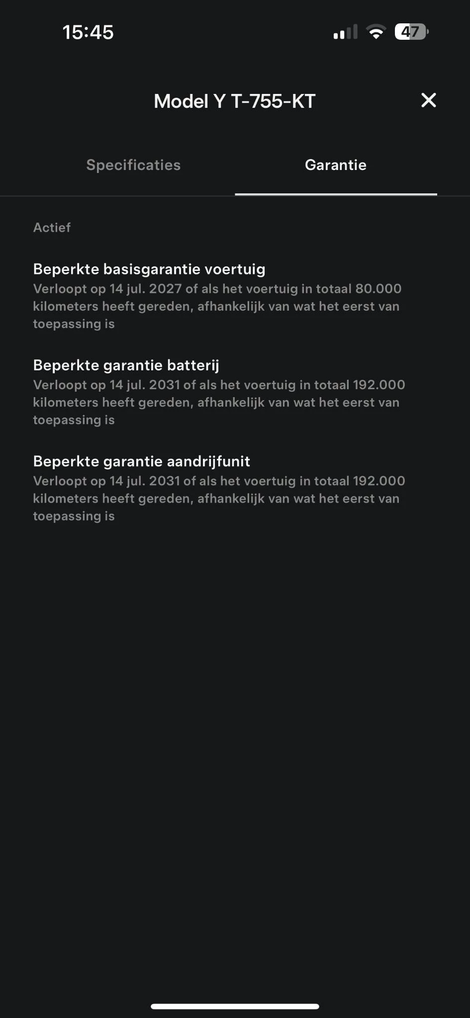 Hoofdafbeelding Tesla Model Y