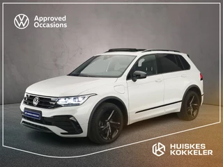 Volkswagen Tiguan R-Line Business+ 1.4 TSI eHybrid 245pk DSG Automaat Trekhaak, 360 camera, Panoramadak, LED matrix koplampen, Adaptive cruise control, Black Style