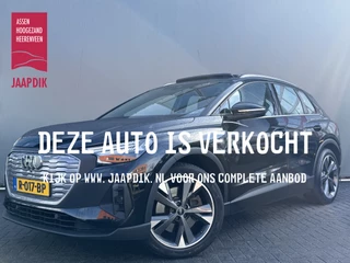 Audi Q4 e-tron BWJ 2021 40 Launch edition Advanced 204 PK 77 kWh TREKHAAK | PANO | HALF LEDER | STOELVERW. | FULL LED | CARPLAY + ANDROID | NAVI | CRUISE | CLIMA | LMV | PDC