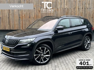 Skoda Kodiaq 1.5 TSI Sportline Business Automaat | Navigatiescherm groot | Canton HiFi | Elektrisch bedienbare achterklep | Stoelverwarming voor en achter | LED koplampen | Achteruitrijcamera | Parkeersensoren voor en achter