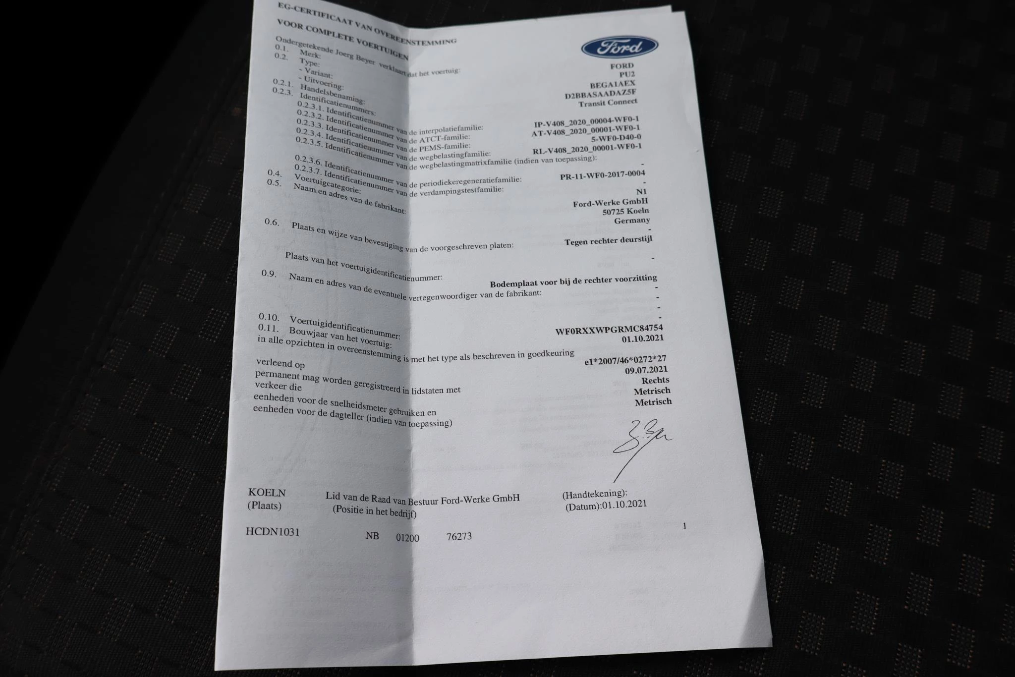 Hoofdafbeelding Ford Transit Connect