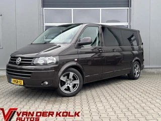 Volkswagen Transporter 2.0 TDI L2H1 DC Comfortline | Leder | Cruise | Trekhaak | Airco
