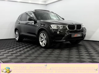 BMW X3 xDrive20d High Executive Leder, Pano, Parkeersensoren, Navi, Stoelverwarming, Keyless start, Cruise control, A start stop