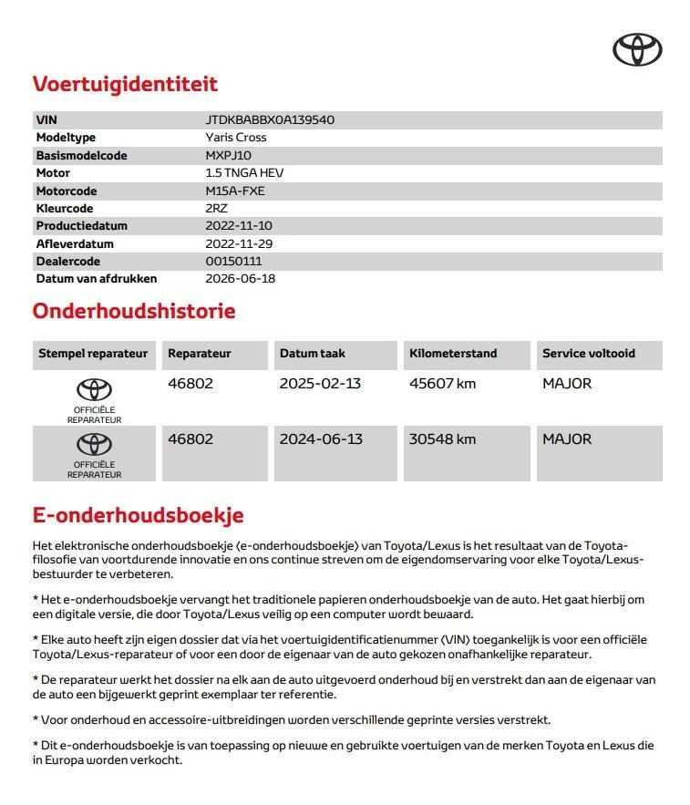 Hoofdafbeelding Toyota Yaris Cross