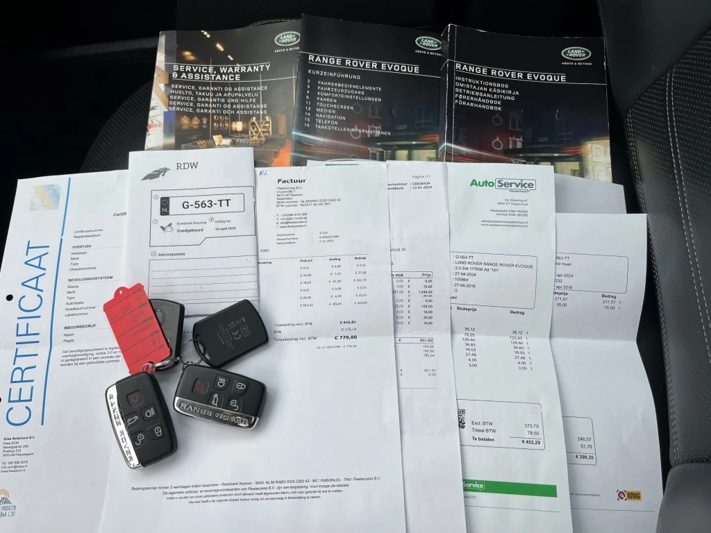 Hoofdafbeelding Land Rover Range Rover Evoque