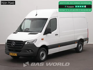 Mercedes Sprinter 317 CDI Automaat 2025-Model L2H2 LED Navi Airco Cruise Camera 10inch MBUX CarPlay Parkeersensoren v+a Stoelverwarming Euro6 L2 Airco Cruise control