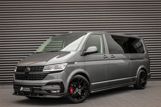 Volkswagen Transporter 2.0 TDI L2H1 BULLI DUBBEL CABINE 150PK DSG 2021 / DUBBEL CABINE / TREKHAAK / SIDE-BARS / APPLE CARPLAY /PDC