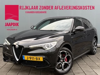 Alfa Romeo Stelvio BWJ 2020 | 2.0T 281PK AWD Super Veloce AUTOMAAT | PANO SCHUIFDAK | LEER | CAMERA | 20'' LMV | NAVI | CLIMA | STOEL&STUUR VERW