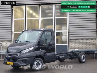 Iveco Daily 35S21 3.0L Automaat BPM VRIJ Chassis Cabine 410WB 2025 model LED CarPlay ACC Airco Fahrgestell Airco