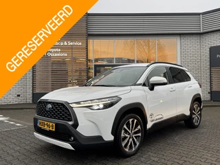Toyota Corolla Cross HYBRID 140 STYLE STOEL/STUURVERW BLIND-SPOT PARK-SENSOREN NAVI APPLE/ANDROID EL-ACHTERKLEP 18" LM-VELGEN
