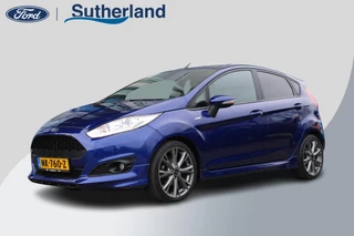 Ford Fiesta 1.0 EcoBoost ST Line | Trekhaak | Dealeronderhouden | Climate Control | Camera | Cruise Control | Navigatie | Lichtmetalen Velgen | Spoiler |