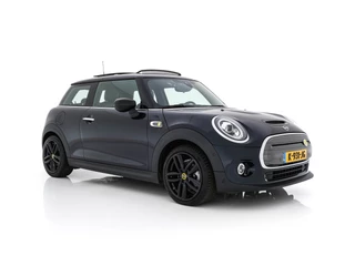 MINI Electric Mini Yours 33 kWh [ 3-Fase ] { SOH 100% } (INCL-BTW ) Aut.* HEATPUMP | PANO | LEATHER | DIGI-COCKPIT | HEAD-UP | FULL-LED | NAVI-FULLMAP | HEATED-SPORTSEATS | DAB | CRUISE | HARMAN/KARDON | CAMERA | KEYLESS | AMBIENTLIGHT | 17"ALU*