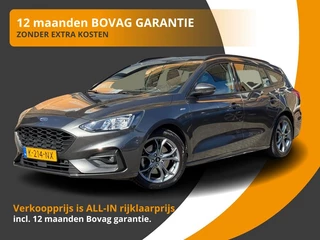 Hoofdafbeelding Ford Focus Ford Focus WAGON ECOBOOST HYBRID ST-LINE SPORT CAMERA/TREKHAAK/LED/NL-AUTO