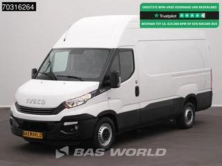 Iveco Daily 35S18 3.0L Automaat Hoog Dak L2H3 180PK Airco Camera Parkeersensoren 3,5t Trekgewicht Euro6 L2 Airco Cruise control