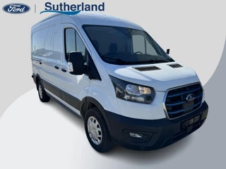 Ford E-Transit 350 L2H2 Trend 68 kWh 184pk | Pro Power on board | Navigatie | Adaptieve Cruise |  Digitale binnenspiegel | Laadruimtebescherming | Reservewiel | H7 batterij | LED laadruimteverlichting