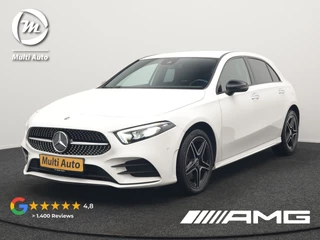 Mercedes-Benz A-Klasse 250 e AMG Line PHEV 218pk Dealer O.H. | Widescreen Navi | Camera | Alcantara Sportstoelen Verwarmd | Keyless | Sfeerverlichting | Cruise Control | Virtual | DAB | 18"L.M | Plug In Hybrid