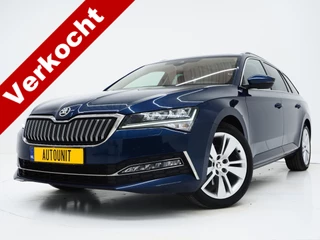 Škoda Superb Combi 1.4 TSI iV Style | Panoramadak | Canton | Leder | Camera | Adaptive Cruise | Memory | Carplay