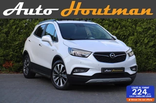 Opel Mokka X 1.4 Turbo Automaat 4x4 Edition 154 Pk Ecc|Leder|Camera|Nav|Parelmoer wit|Pdc|Trhk