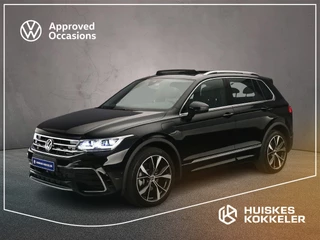 Volkswagen Tiguan R-Line Business 1.4 TSI eHybrid 245pk DSG Automaat Trekhaak, 360 camera, Adaptive cruise control, Lederen bekleding, LED matrix koplampen, Panoramadak