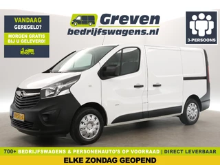 Opel Vivaro 1.6 CDTI L1H1 Airco Cruise 2xSchuifdeur Navigatie PDC 3 Persoons Trekhaak