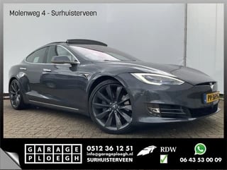 Tesla Model S 75D Autopilot Pano-dak Leer Sportzetels Elek-klep Base