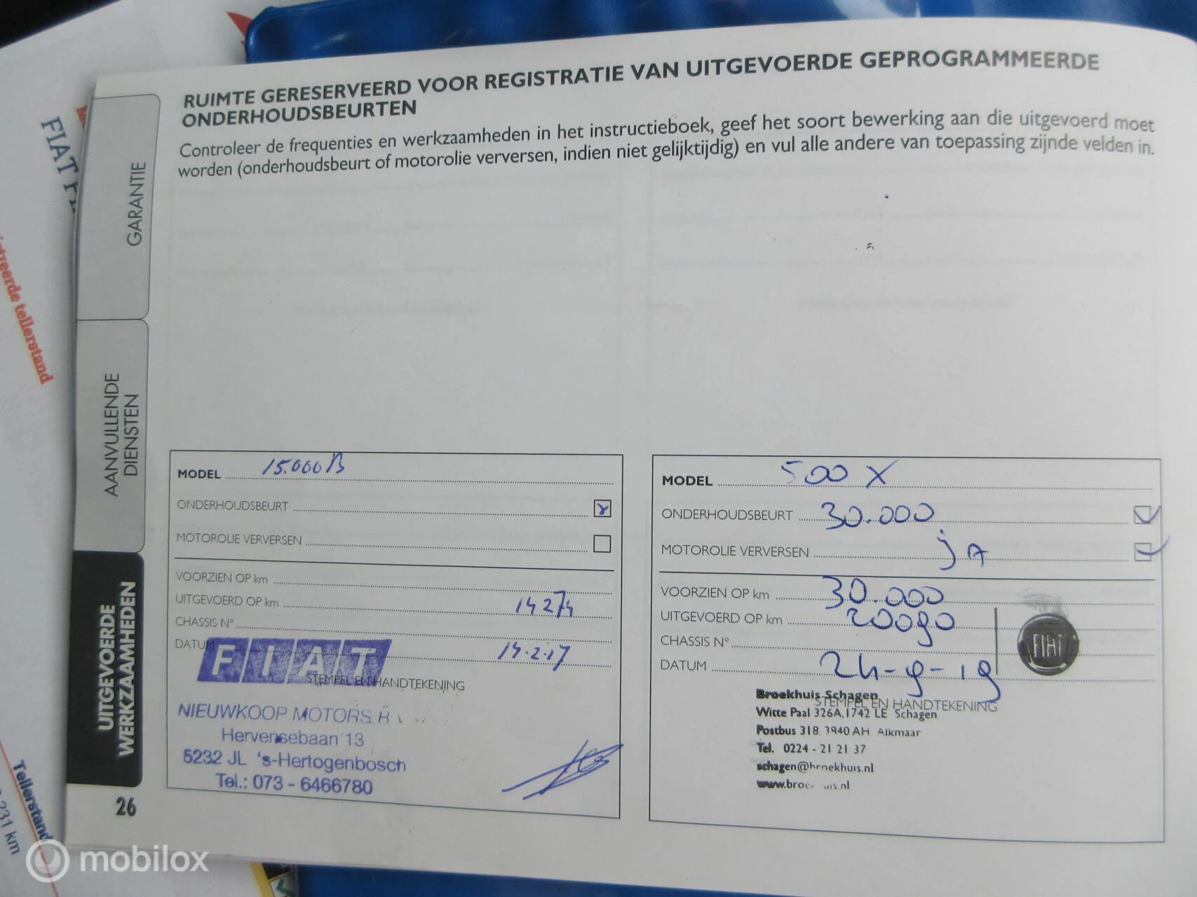 Hoofdafbeelding Fiat 500X