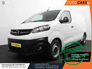 Opel Vivaro Electric L2 75 kWh Connect pack | 3p | Navigatie | Apple Carplay/Android Auto | Dab | Cruise control | Camera | Parkeer sensoren | Digitaal dashboard | Automatische Airco