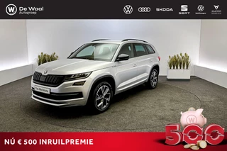 Hoofdafbeelding Škoda Kodiaq Škoda Kodiaq 1.5 TSI 150pk DSG Sportline Business | Elektr. Verstelbare Voorstoelen, Navigatie, Parkeersensoren V+A |