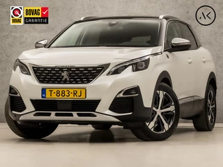 Peugeot 3008 1.2 PureTech GT-Line Sport Automaat (APPLE CARPLAY, GROOT NAVI, PARELMOER, 360 CAMERA, TREKHAAK, LEDER, SPORTSTOELEN, KEYLESS, GETINT GLAS, LED KOPLAMPEN, NIEUWSTAAT)