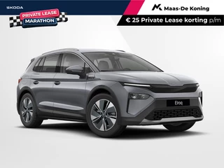 Hoofdafbeelding Škoda Elroq Škoda Elroq Business Edition Elektromotor 210 kW / 286 PK SUV Graphite Grey | Trekhaak wegklapbaar | 3000,- inruilbonus