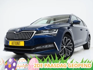 Škoda Superb Combi 1.4 TSI iV Laurin & Klement | Leder | Canton | Trekhaak | Camera | Keyless | Adaptive Cruise | Memory | Carplay