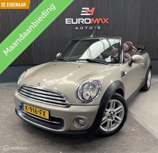 Mini Cabrio 1.6 Cooper Pepper 2e eigenaar - Airco - Cruise.
