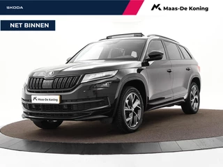 Skoda Kodiaq 1.5 TSI 150pk DSG Sportline · Camera · Panoramadak · Apple/Android Car Play · Elek Voorstoel · Wegklapbare Trekhaak · 19'' Inch ·