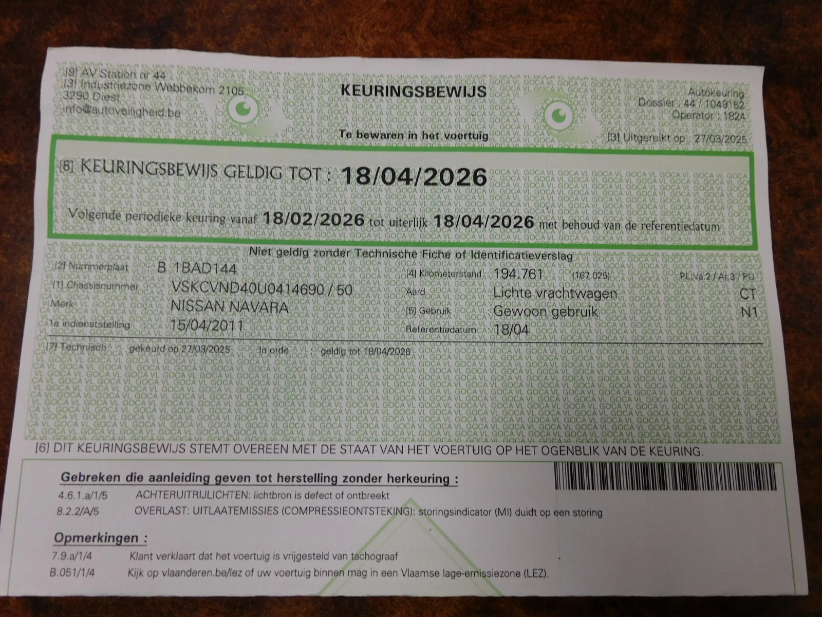 Hoofdafbeelding Nissan Navara