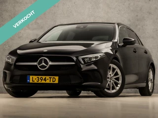 Mercedes-Benz A-Klasse 200 Sport 164Pk Automaat (GROOT NAVI, CAMERA, GETINT GLAS, LEDER, STOELVERWARMING, SPORTSTOELEN, CRUISE, PARKEERSENSOREN, NIEUWSTAAT)