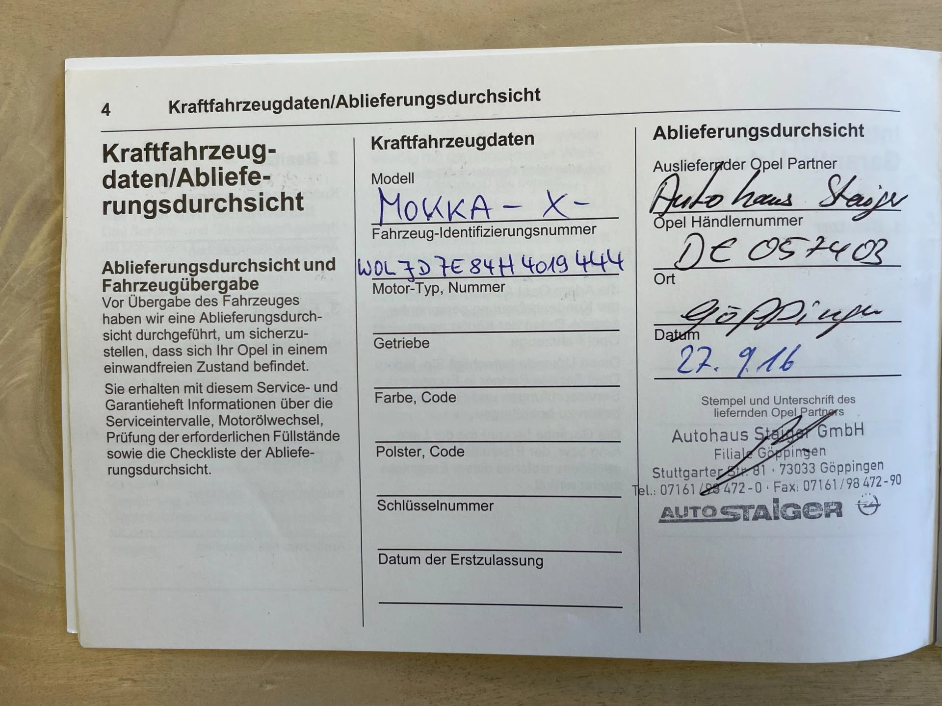 Hoofdafbeelding Opel Mokka X