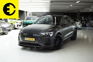 Audi e-tron Sportback 55 quattro S edition 95 kWh | 92,7% SOH | Grijze Wrap | Stoelverwarming | Incl.BTW
