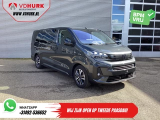 Hoofdafbeelding Peugeot e-Traveller Peugeot e-Traveller L3 75kWh 348 km WLTP LED/ Snellader/ Pano/ 8 pers./ Adapt.Cruise/ Leder/ 2x Elek.Schuif/ Elek.stoelen/ Massage stoelen/ Stoelverw./ Stuurverw./ Carplay/ Navi/ Camera/ PDC/ LMV/ Climate