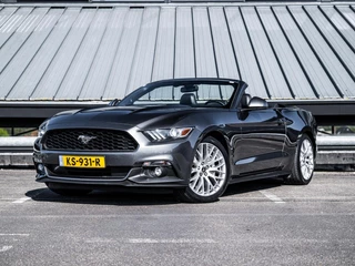 Ford Mustang Convertible 2.3 317PK Handgeschakeld Leder Stoelkoeling Cruise Navi Camera