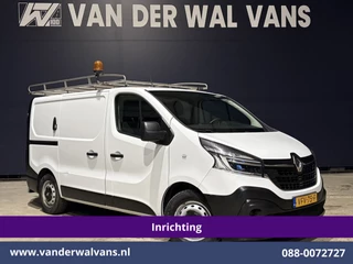 Renault Trafic 1.6 dCi L1H1 Inrichting Euro6 Airco | Imperiaal | Omvormer | Trekhaak | LED | Cruisecontrol Parkeersensoren, Bijrijdersbank