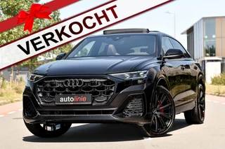 Audi Q8 60 TFSI e quattro Pro Line S Competition. RS Zetels, 4W sturing, Softclose, Pano, Laser, B&O, 360 3D, Trekh, Keyless, 23"!
