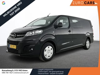 Opel Vivaro 2.0 145 pk L3H1 Edition Dubbele Cabine Airco Bluetooth Navigatie Parkeersensoren Trekhaak Cruise control