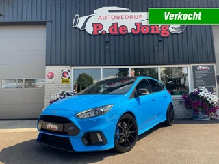 Ford Focus 2.3 RS LSD Blue & Black, Recaro, Sony, Sync 3, Camera, Carplay!