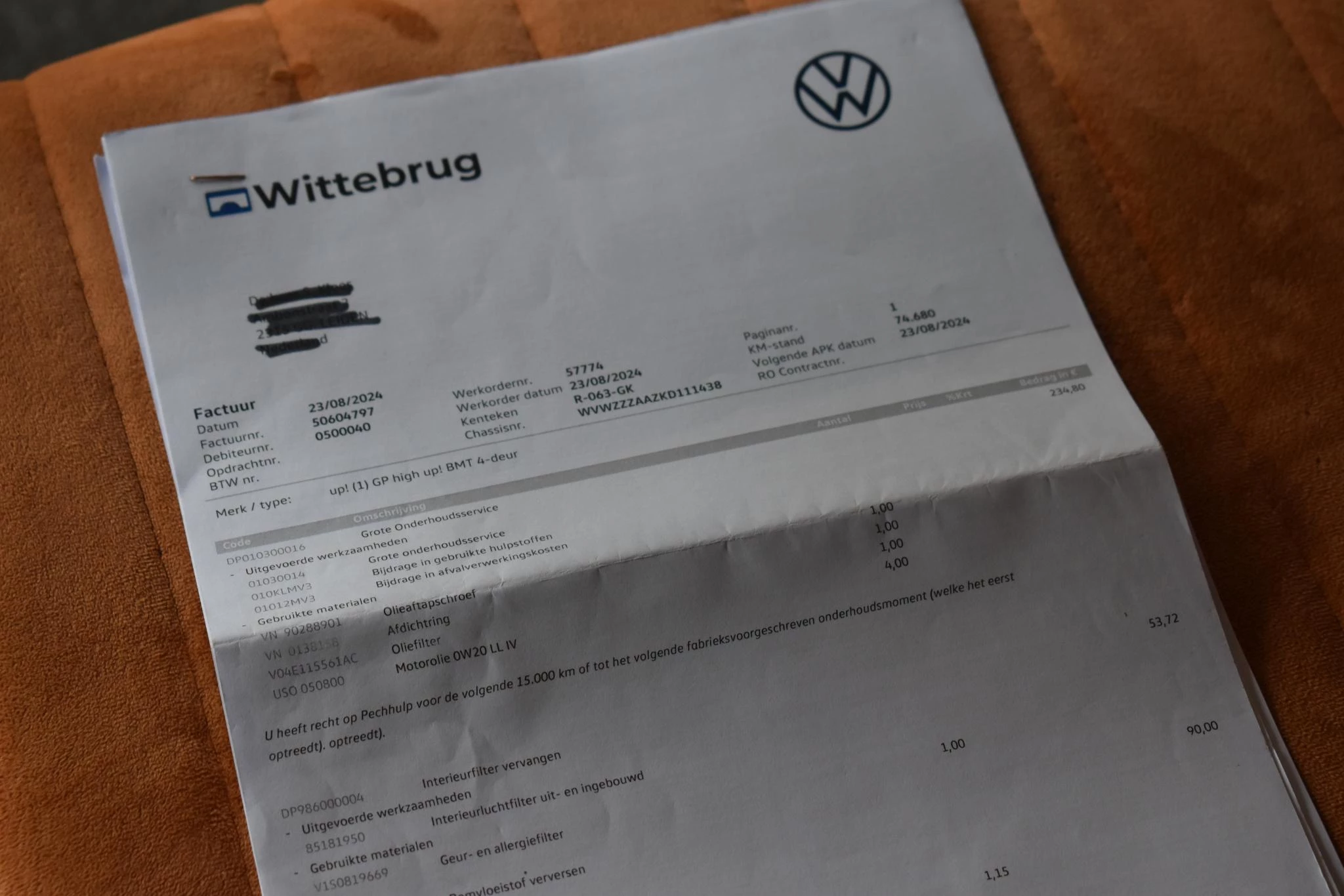 Hoofdafbeelding Volkswagen up!
