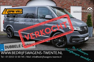 Volkswagen Transporter T6.1 2.0 TDI 204 PK DSG CARAVELLE L2H1 A-Deuren DUB/CAB ACC | LED | Leder | Bilstein B14 Schroefveren set | Achteruitrijcamera